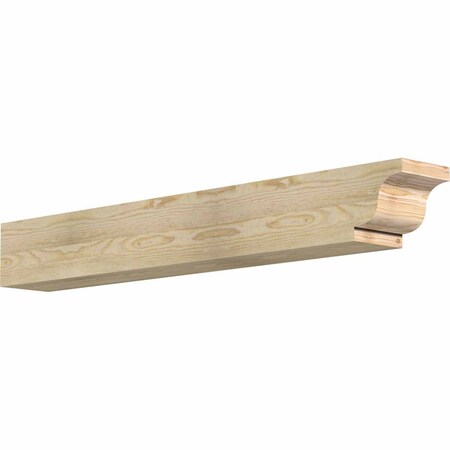 Ekena Millwork Newport Rough Sawn Rafter Tail, Douglas Fir, 6"W x 6"H x 48"L RFT06X06X48NEW00RDF
